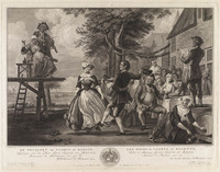 TvB G 2947
<br/>
De bruiloft van Clovis & Saartje
<br/>
<em>Tanjé, Pieter (1701/1702-1761)</em>